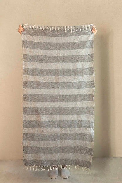 Aegean Peshtemal 90x170 Gray