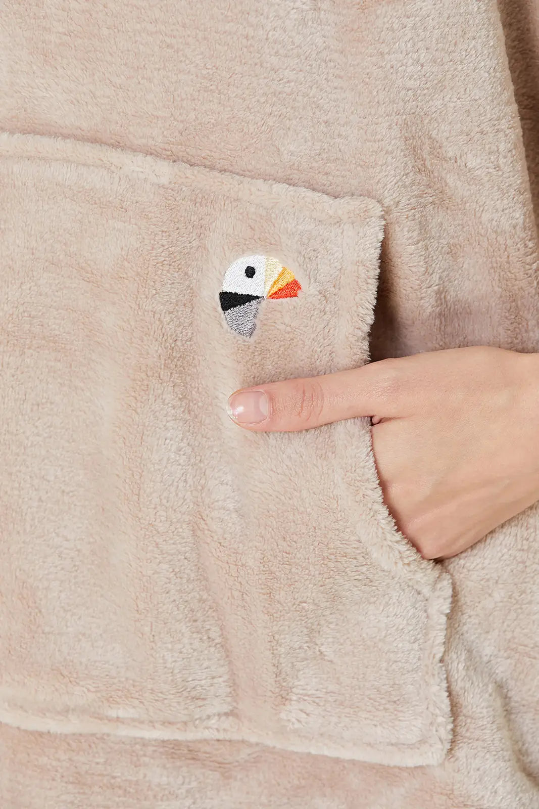 Es Parla Ruby Poncho Beige