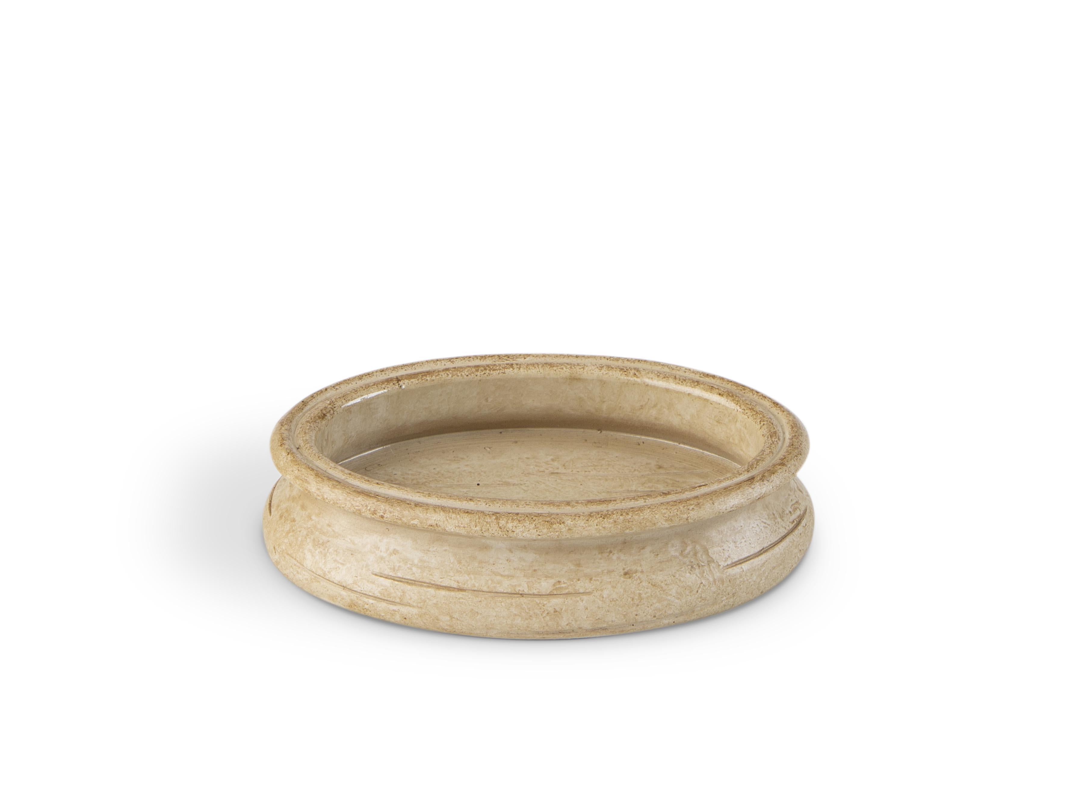 Freda Solid Soap Dish Beige 10 x 15 x 3