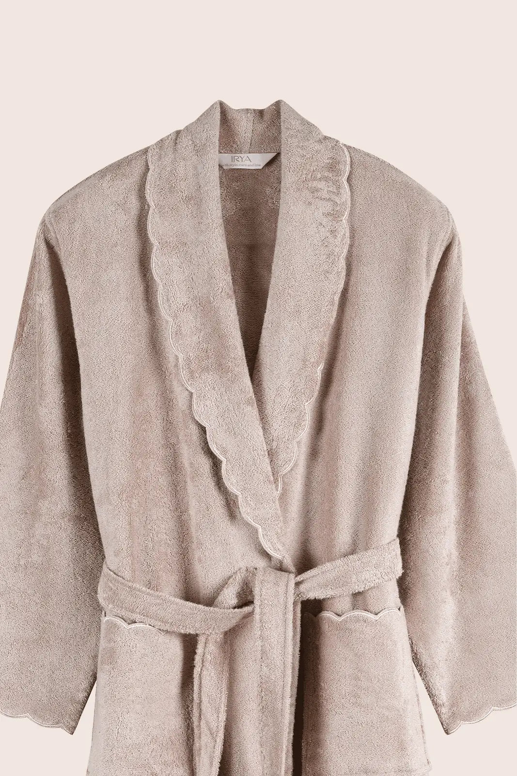 Lindy Bambu Kadın Bornoz Bej