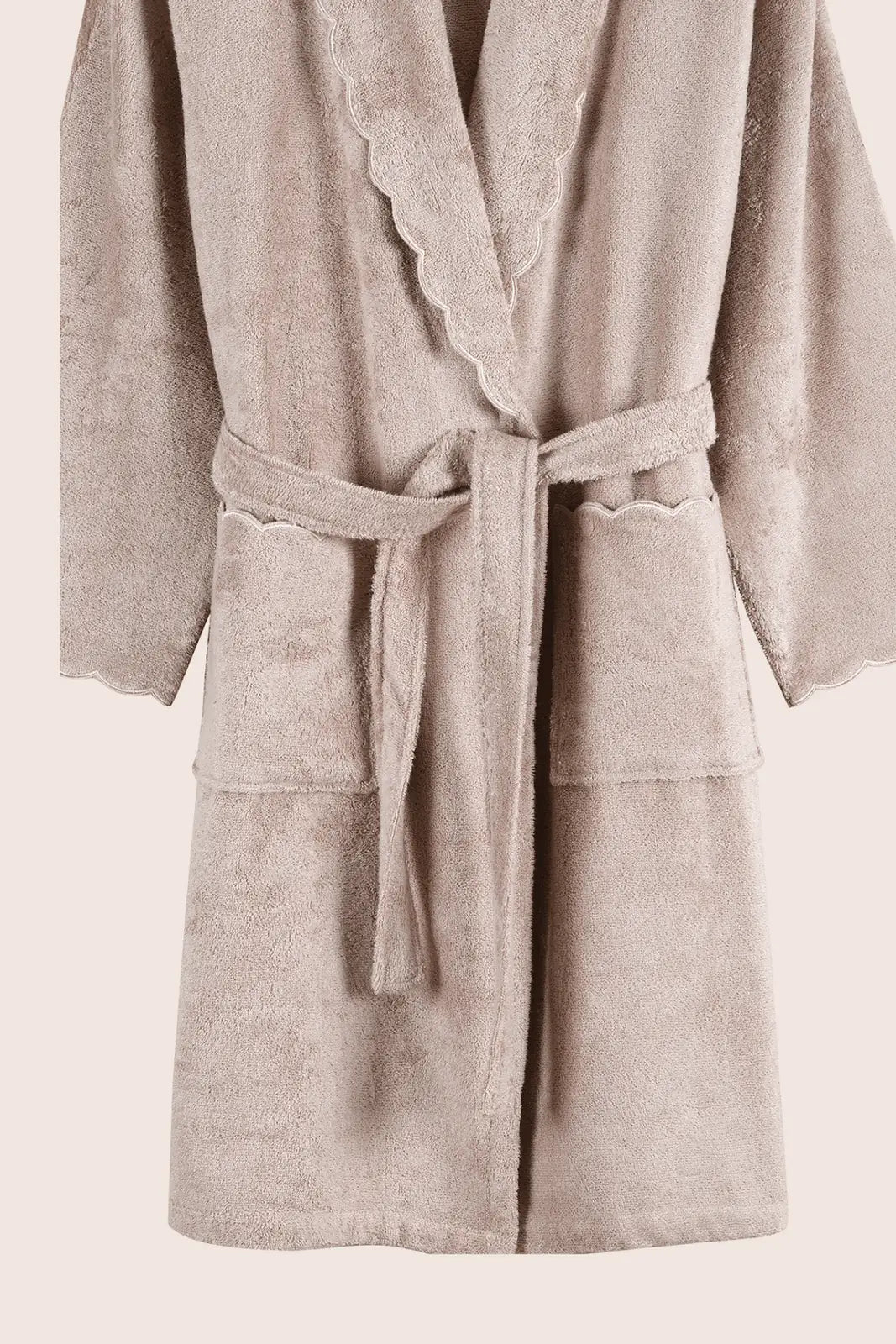 Lindy Bambu Kadın Bornoz Bej