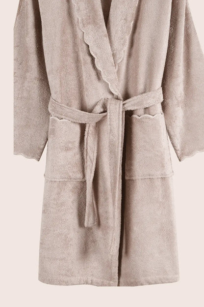 Lindy Bambu Kadın Bornoz Bej