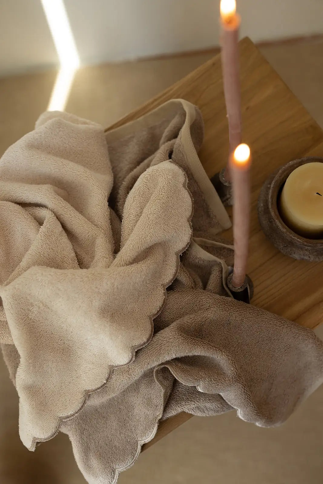 Lindy Bambu El Havlusu 50x90 cm Bej