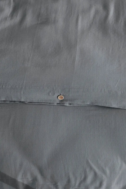 Marla 5 Parça Çift Kişilik Müslin Nevresim Takımı Gri