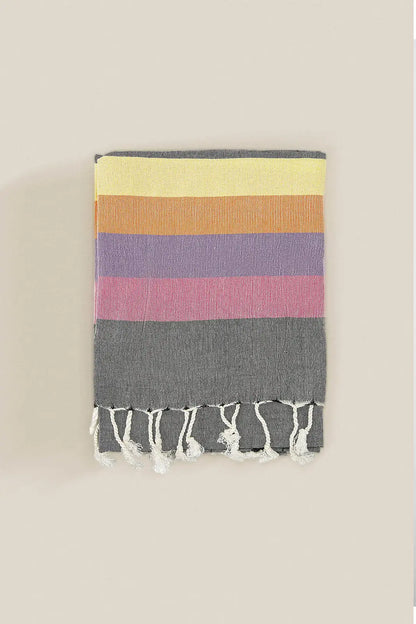 New Meltem Peshtemal Black 90x170