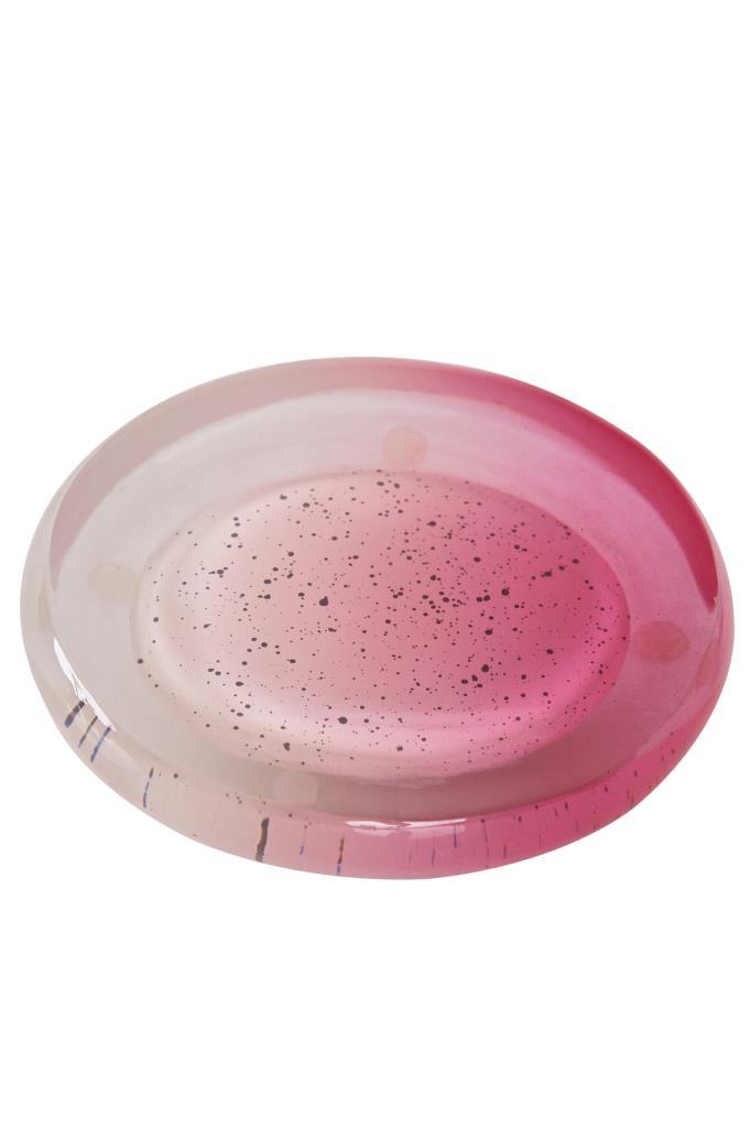 New Stria Solid Soap Dish Fuchsia