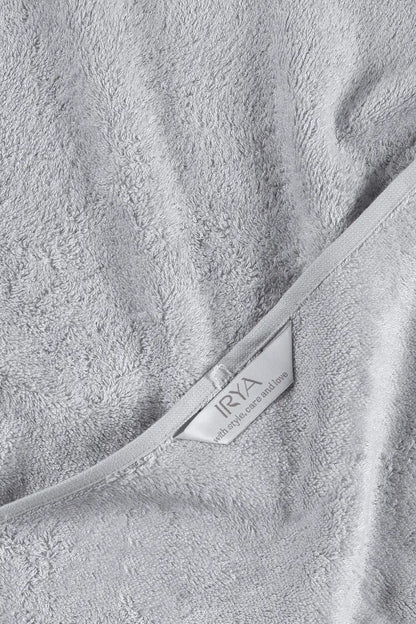 Sedef Bambu Nakışlı El Havlusu 50x90 cm Gri