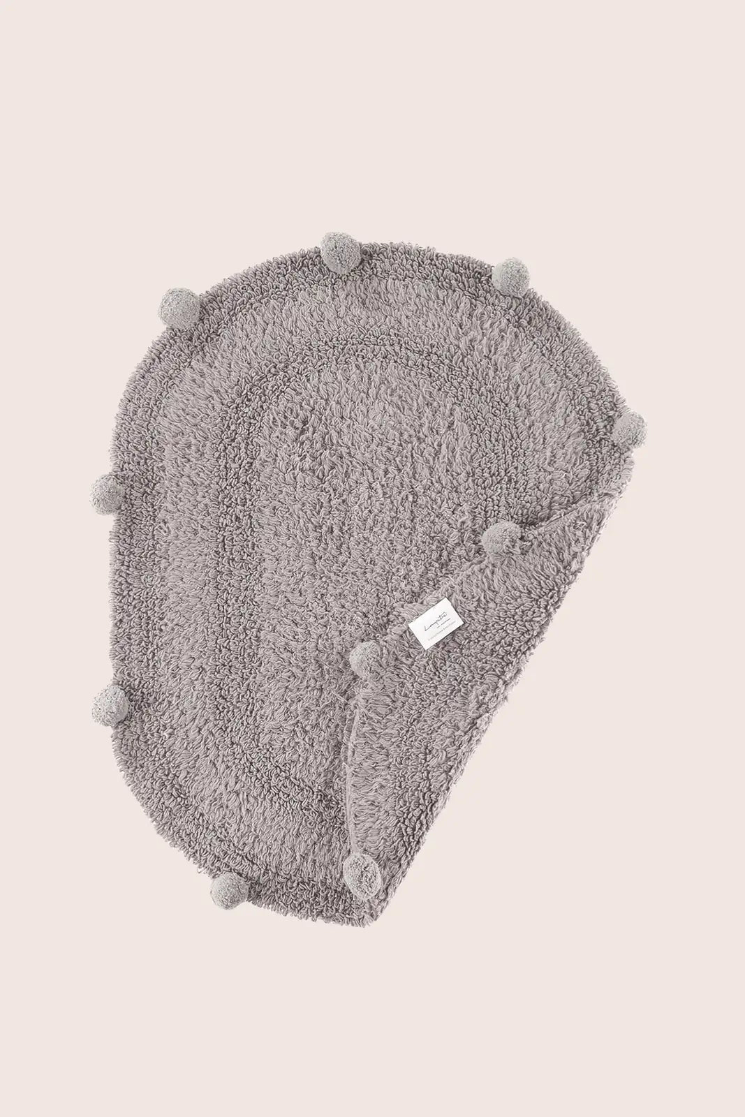 Lampetie | Eris Tekli Banyo Paspası  45x60 Gri