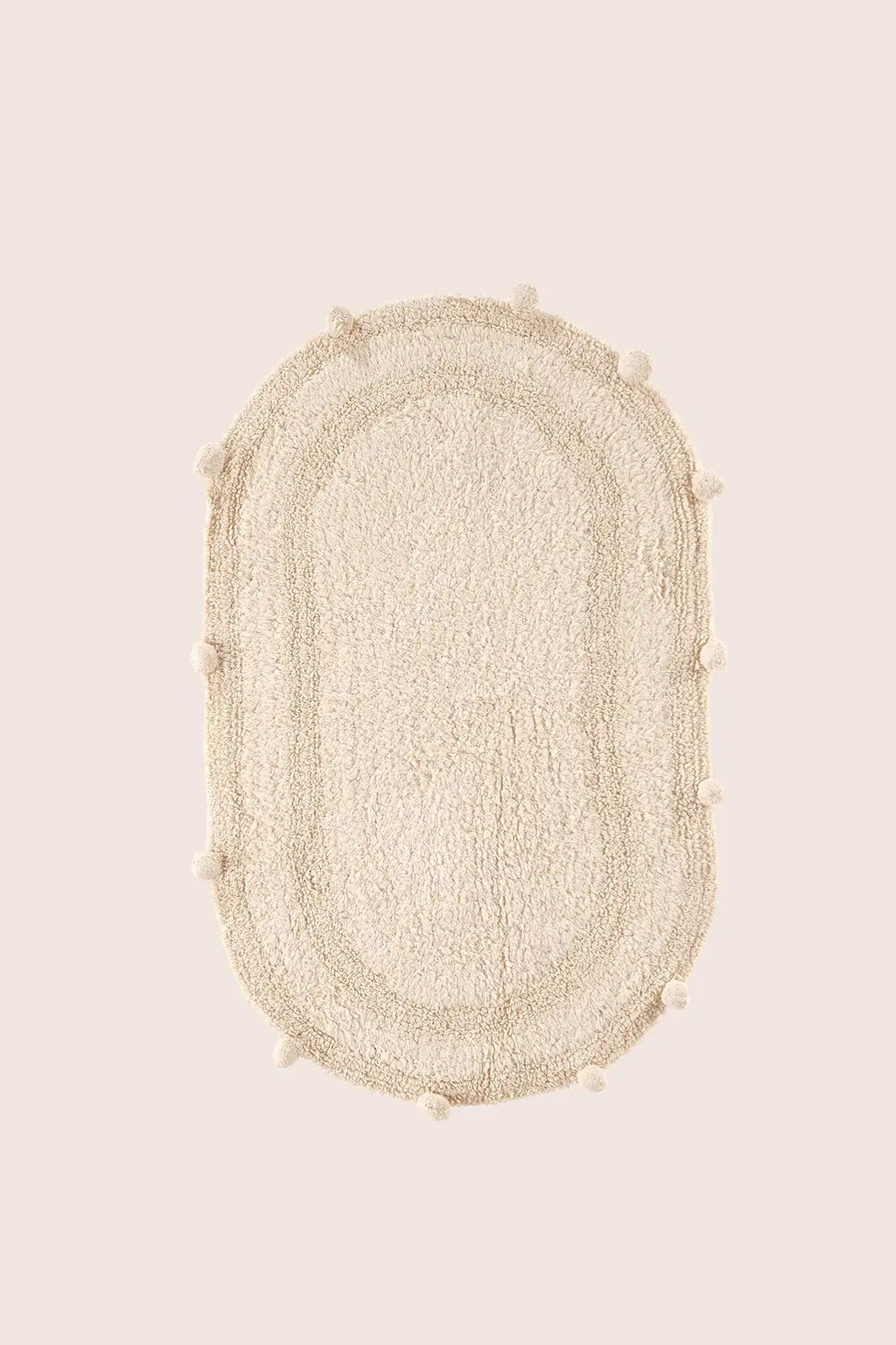 Lampetie | Eris Tekli Banyo Paspası 50x80 Bej