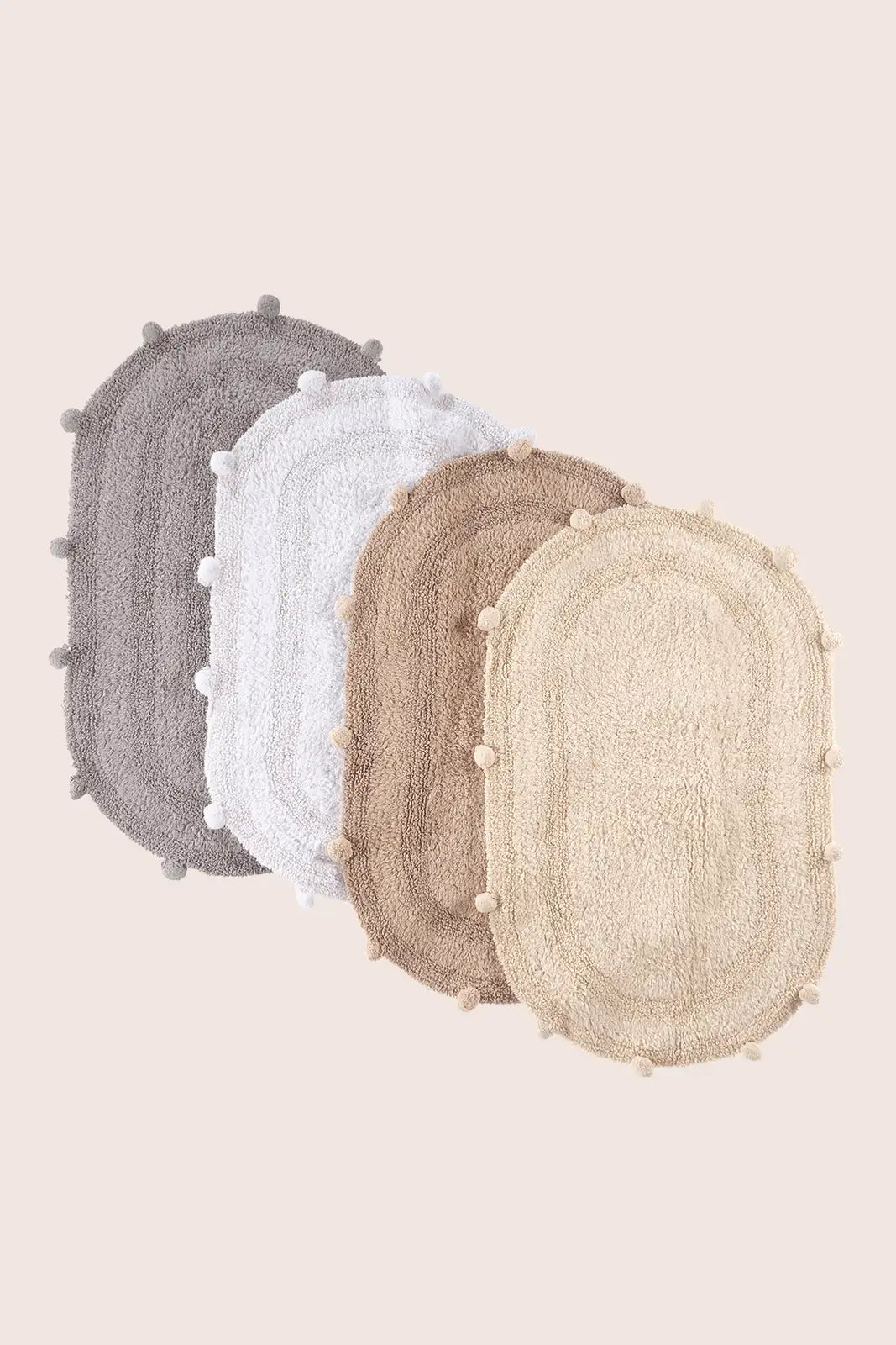 Lampetie | Eris Tekli Banyo Paspası 50x80 Kahverengi