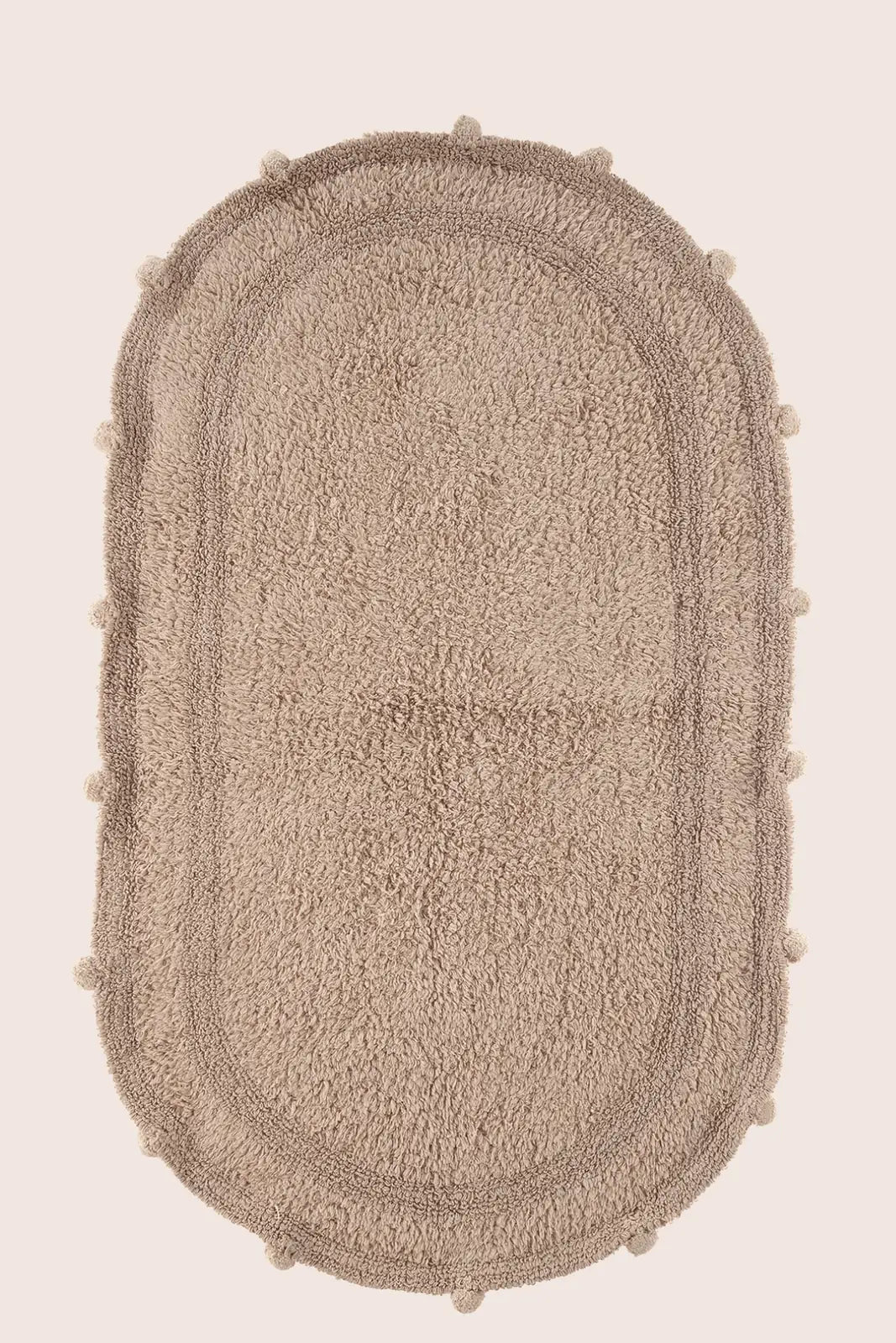 Lampetie | Eris Tekli Banyo Paspası 70x120 Kahverengi