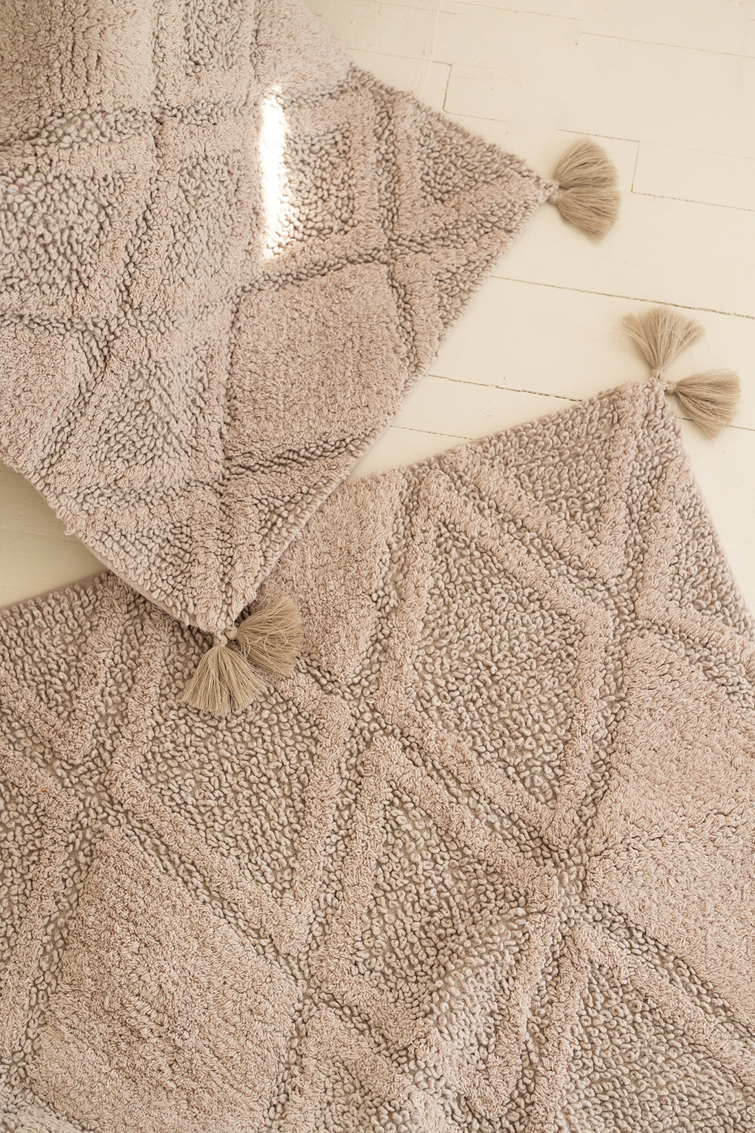 Maxi 2’li Takım Banyo Paspası %100 Pamuk 40x60 + 60x90 Gri