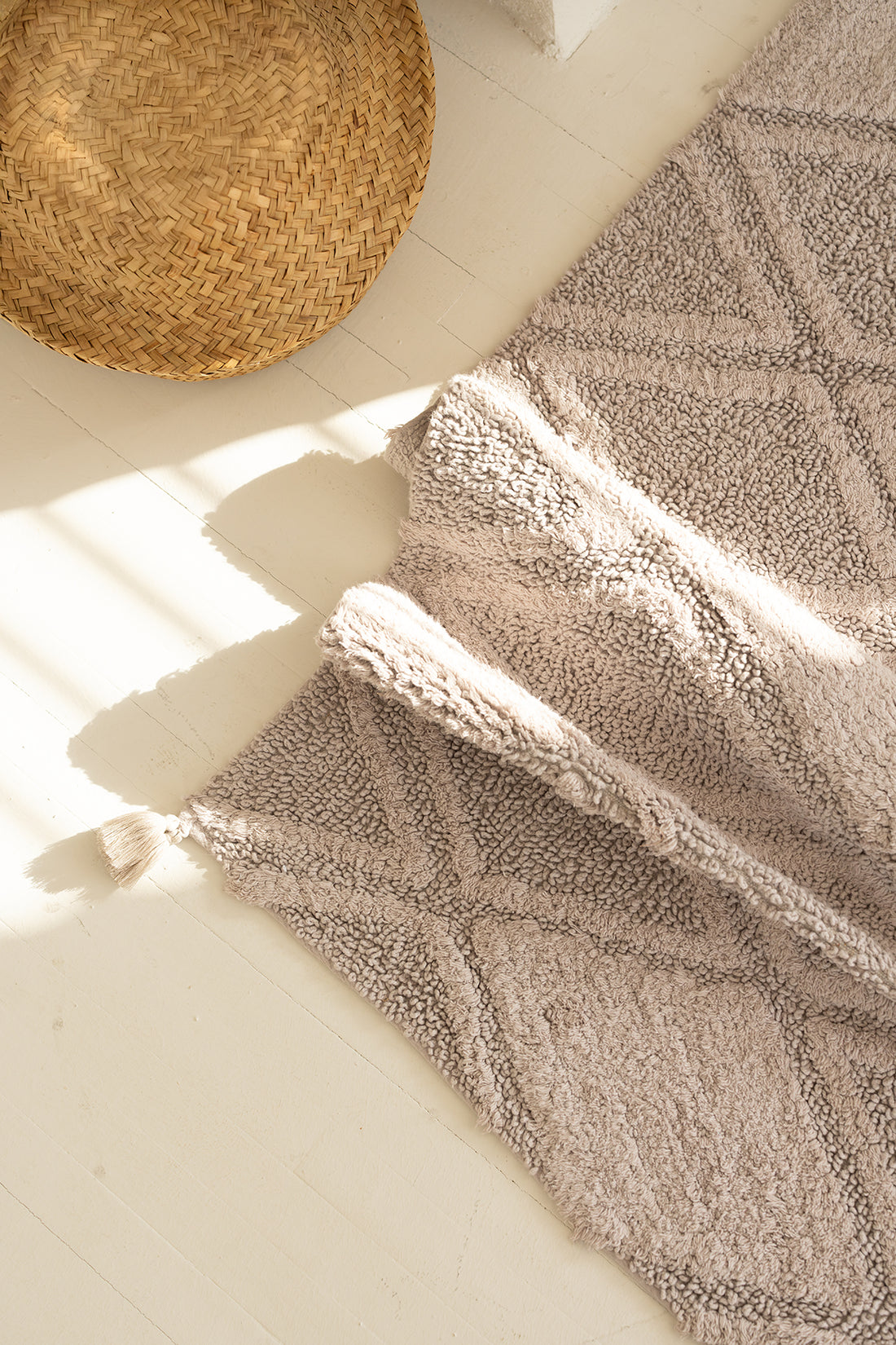 Maxi Tekli Banyo Paspası %100 Pamuk 70x110 Gri