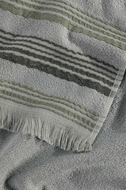 New Derin Bambu Yüz Havlusu 50x90 cm Moss