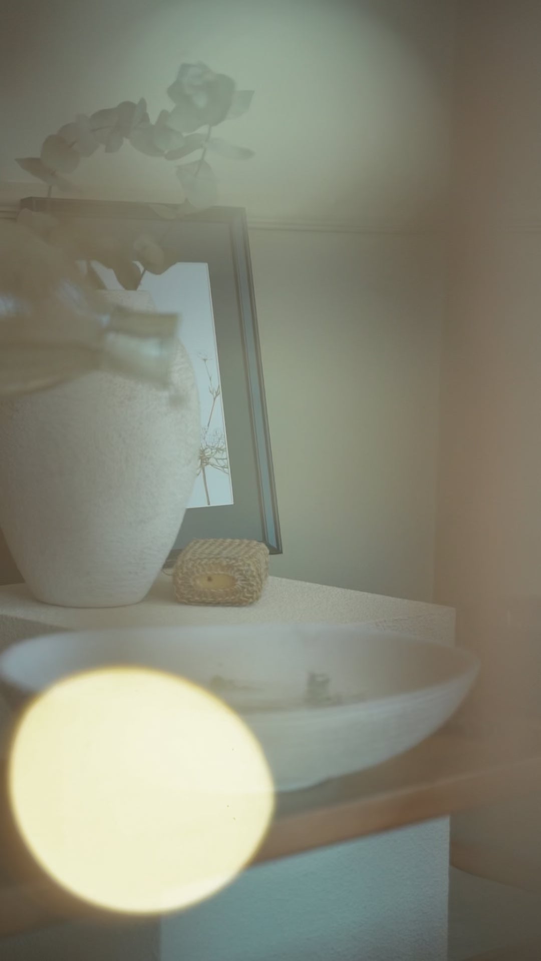 Moon Round Bath Mat 100% Cotton 120x120 Ecru