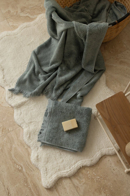 Belina Bamboo Towel 50x90 cm Blue Large