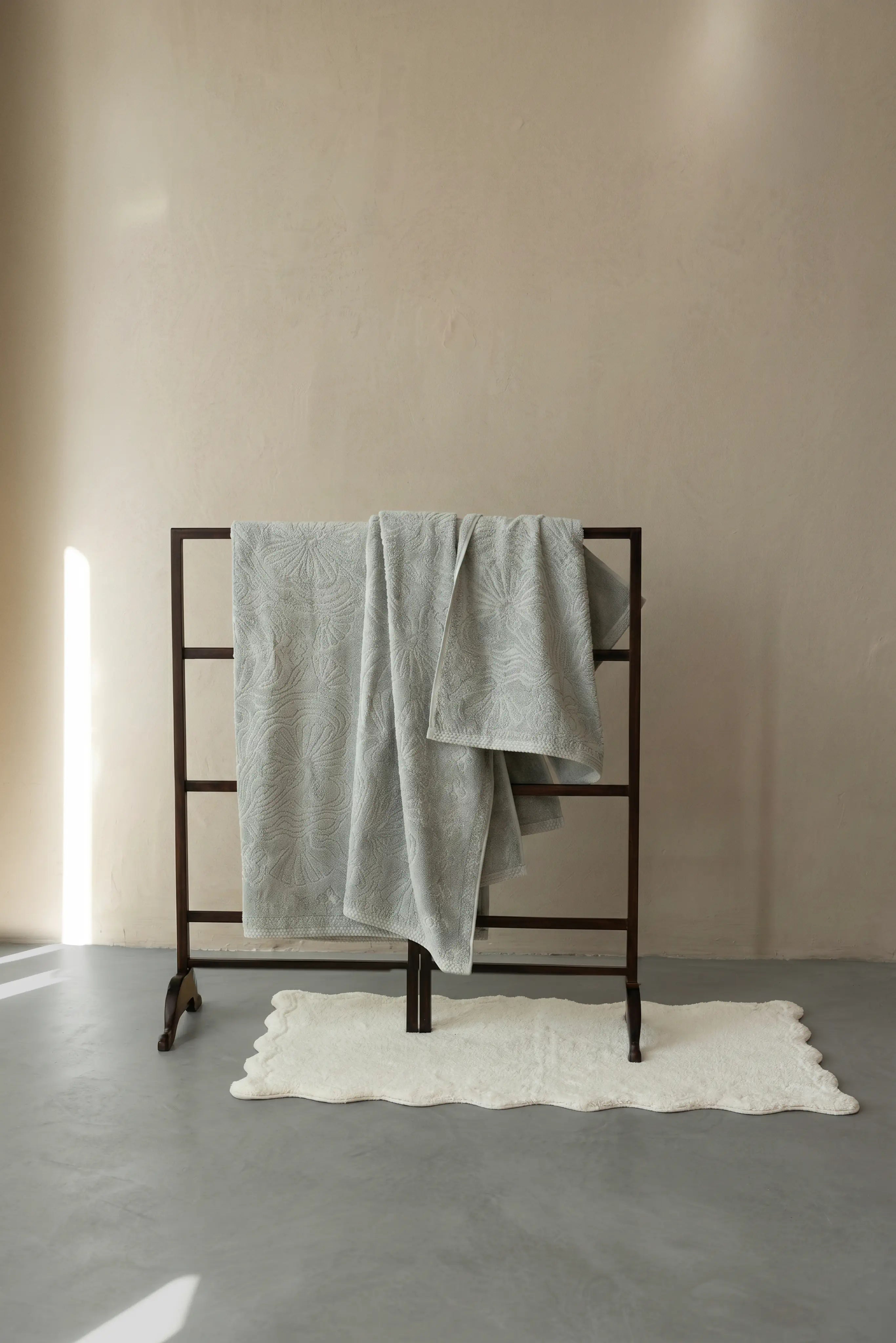 Liana 100% Cotton Towel Sea Mist 50x90 cm